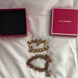 Juicy couture charm bracelet bundle